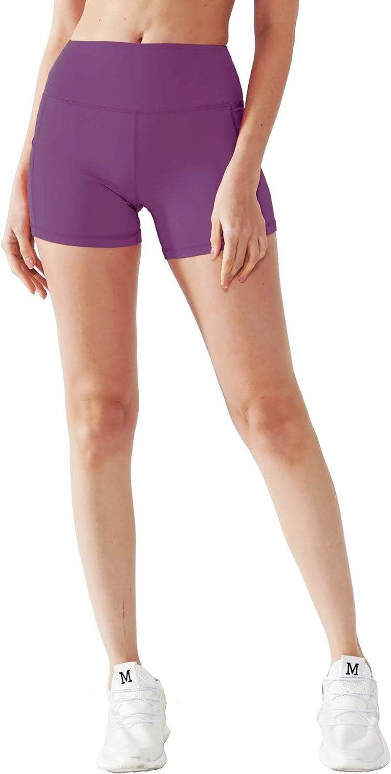 Women'S 3"/4" High Waist Spandex Running Shorts for Yoga